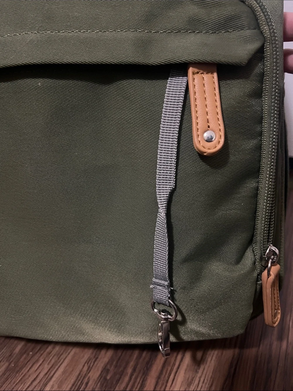 Ruvalino Diaper Bag Backpack Olive Green